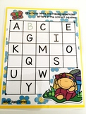 Giggly Games Summertime Fun Missing Letters Dry Erase Mat 