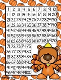 Giggly Games Teddy the Turkey 100 Chart Folowing Direction