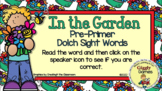 Giggly Games The Garden Pre-Primer Sight Words Digital Fla