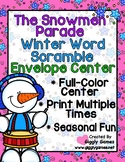 Giggly Games The Snowmen Parade Winter Word Scramble Envel