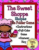 Giggly Games The Sweet Shoppe Shapes File Folder Game