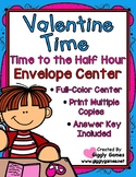 Giggly Games Valentine Time to the Half Hour Envelope Center