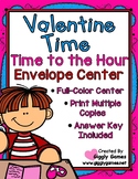 Giggly Games Valentine Time to the Hour Envelope Center