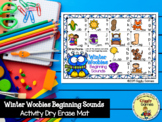 Giggly Games Winter Woobies Beginning Sounds Activity Dry 