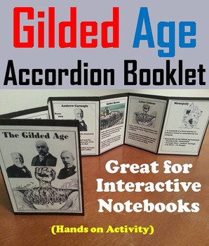 Preview of The Gilded Age Activity (Robber Barons, Andrew Carnegie, Rockefeller etc)