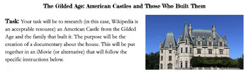 Preview of Gilded Age American Castles Project