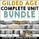 Gilded Age Complete Unit Curriculum Bundle