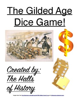 Preview of Gilded Age Dice Game