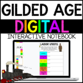Gilded Age Digital Interactive Notebook Google Drive