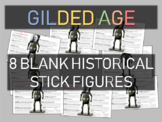 Gilded Age Historical Stick Figure Assignments