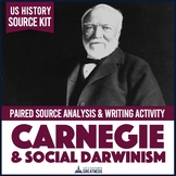 Carnegie Gospel of Wealth Primary Source Writing Activity 
