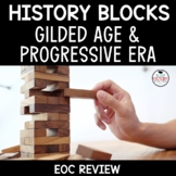 Gilded Age and Progressive Era Review Game EOC Review