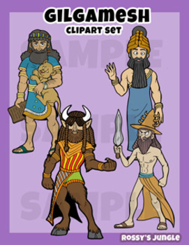 Preview of Gilgamesh Clip Art
