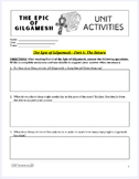 Gilgamesh: Part 6 The Return Reading Questions + Shortened