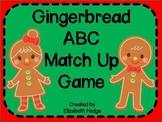 Gingerbread ABC Match Up Game