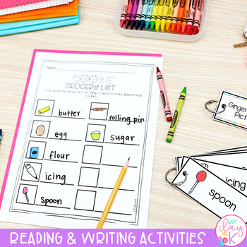 Gingerbread Activities and Printables by My Day in K | TpT