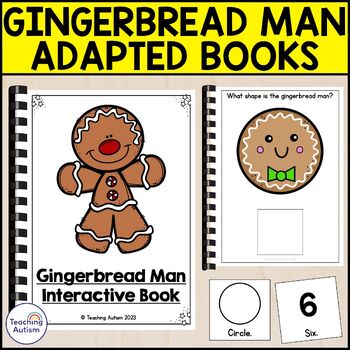 Preview of Gingerbread Adapted Books | Gingerbread Man Classroom Activities