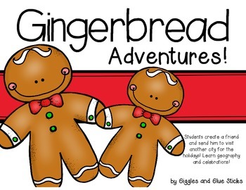 Preview of Gingerbread Adventures Freebie