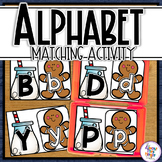 Gingerbread Alphabet Letter Matching Uppercase and Lowerca