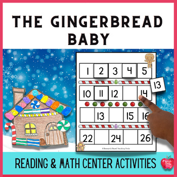 Preview of Gingerbread Baby Literacy & Math Center Activities: Hands-On Learning