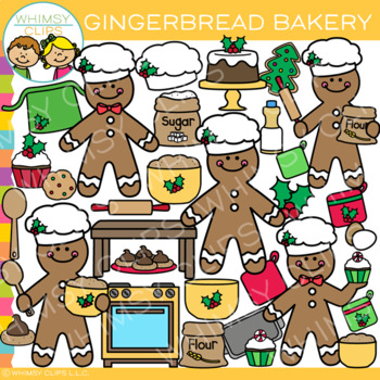 christmas baked goods clip art