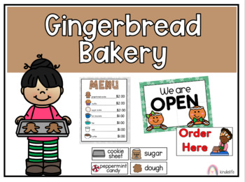Preview of Gingerbread Bakery - Dramatic Play