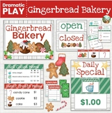 Gingerbread Bakery and Hot Cocoa Stand Dramatic Play, Pret