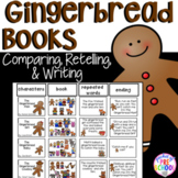 Gingerbread Book Comparison, Retelling, and Writing Study Unit