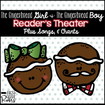 Preview of Gingerbread Boy & Girl Reader's Theater & More