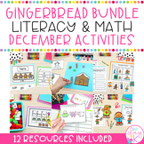 December Gingerbread Bundle | Math Reading Writing | Chris