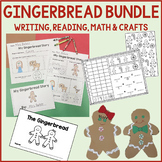 Gingerbread Bundle: Writing, Math & Literacy Centers