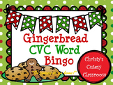 Gingerbread CVC Word Bingo