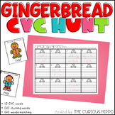 Gingerbread CVC words kindergarten