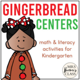 Gingerbread Centers | Christmas Math and Literacy Activiti