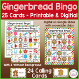 Gingerbread / Christmas Bingo - Digital & Printable