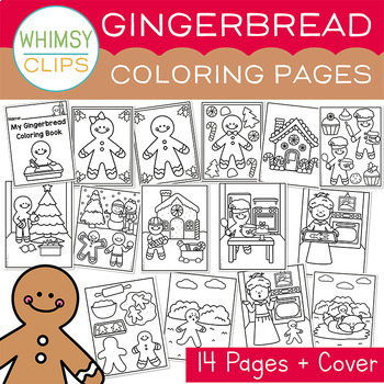 FREE Gingerbread Girl Coloring Pages – The Art Kit