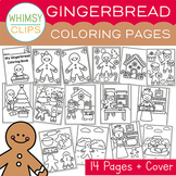 Gingerbread Coloring Pages