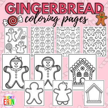 FREE Printable Gingerbread Girl Coloring Page – The Art Kit
