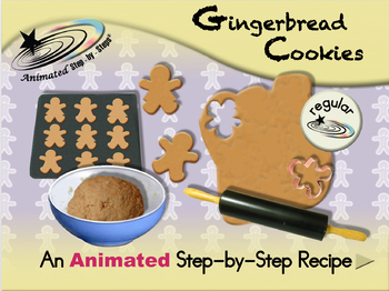 Preview of Gingerbread Cookies - Animated Step-by-Step Recipe - Regular