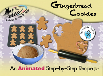 Preview of Gingerbread Cookies - Animated Step-by-Step Recipe - SymbolStix