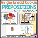 Gingerbread Cookies Prepositions Adapted Book Match and Fo