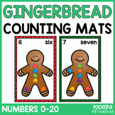 Gingerbread Counting Mats 0-20