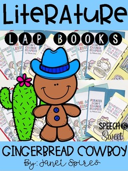 Preview of Gingerbread Cowboy Literature Lap Book