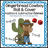 Gingerbread Cowboy Math Games
