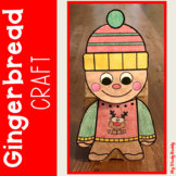 Gingerbread Man Craft  + Writing Pages & Wristbands (Chris