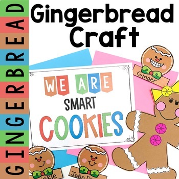 Preview of Gingerbread Craft with Bulletin Board