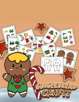 Preview of Gingerbread Cut And Paste