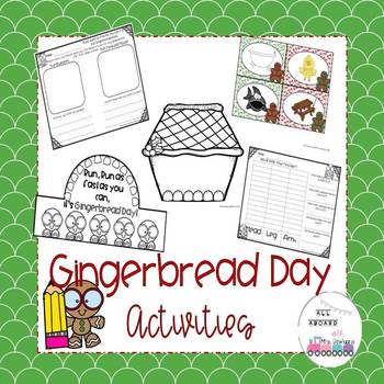 Preview of Gingerbread Day Activities