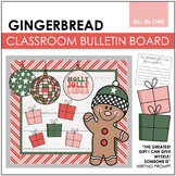 Gingerbread December Bulletin Board | Holiday Classroom Do