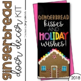 Door Decor or Bulletin Board: Gingerbread (PRINT & ASSEMBLE)